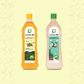 Naturalist Cold Pressed Oil Combo- Groundnut & Coconut Oil - Pack of 2 (1 Litre each)