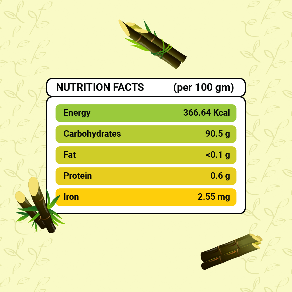 Naturalist Jaggery Powder - 500 grams