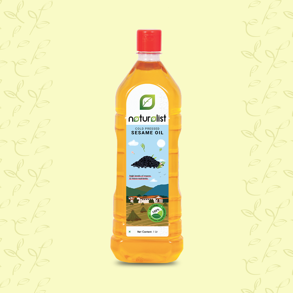 Cold Pressed Sesame/Gingelly Oil - 1 Litre